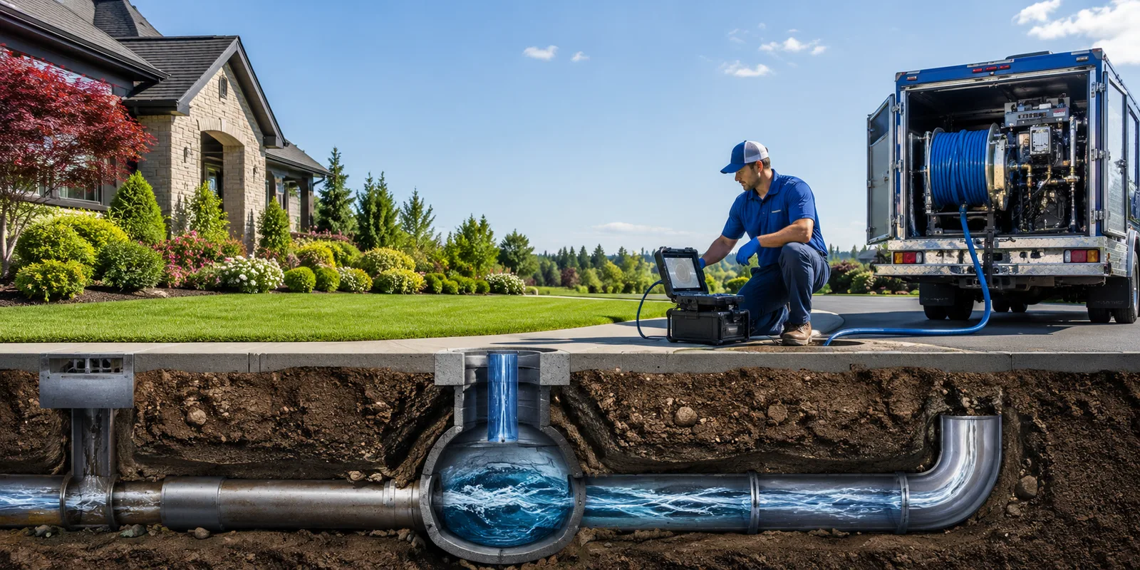 Drainage restoration information for Grapeville, PA